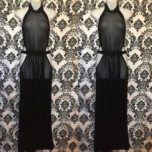 Worn once sheer beach dress